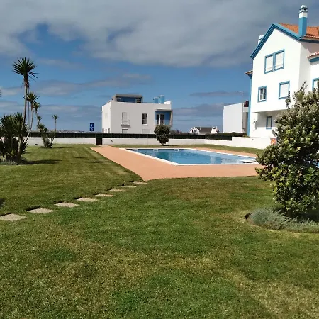 Palmeiras Apartement - T1 Com Piscina Baleal Buitenkant foto